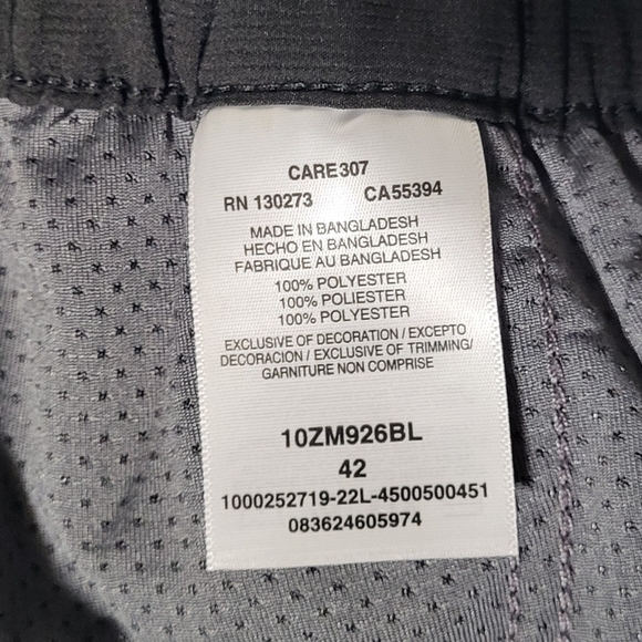 Wrangler Authentics Men's NWT Black Performance Side Elastic Utility Short Sz 42 - Picture 10 of 16